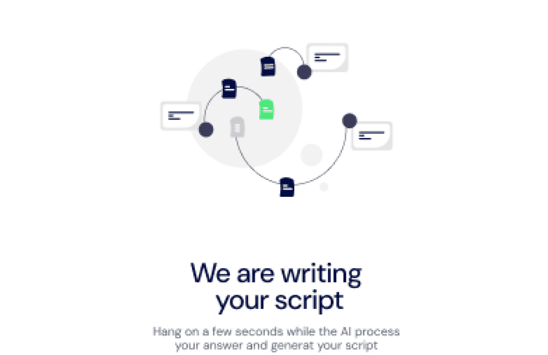 Generating script